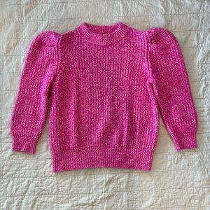 Autumn Cashmere Puff 3/4 Sleeve Sweater